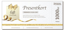 Presentkort - Värde 1000 kronor, Accessories