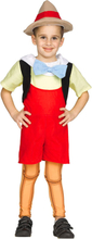 Pinocchio Barn Maskeraddräkt - Small