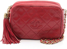 Forhåndsopptatt Chanel Matelasse Tassel Vintage skuldervesker
