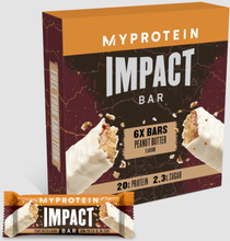Impact Protein Bar - 6Barer - Peanut Butter - Protein Bor