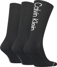 Calvin Klein Heren Sokken Athleisure 3-pack Zwart-One Size (40-46)