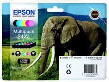 Epson Epson 24XL Mustepatruuna Multipakkaus BK+ CMY
