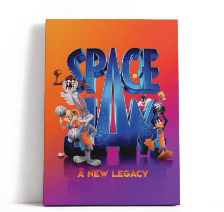Decorsome x Space Jam A New Legacy Rectangular Canvas - 20x30 inch