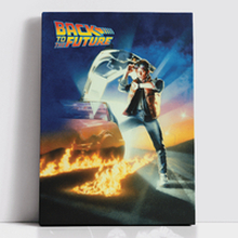 Decorsome x Back To The Future Classic Poster Rectangular Canvas - 12x18 inch