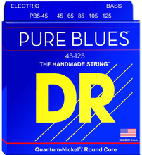 DR Strings PB5-45 Pure blues 5-strenget bas-strenge, 045-125