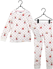 Muumi Sydän Pyjama Valkoinen 110-116 cL