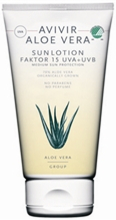 Avivir Aloe Vera Sunlotion spf 15 150 ml