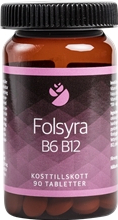 Folsyra B6 B12 90 tabletter