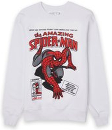 Marvel Spider-Man Alias Unisex Sweatshirt - White - S - White