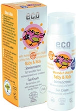 eco cosmetics solkräm spf50 baby 50 ml