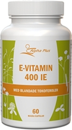E-vitamin 400IE 60 kapselia