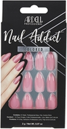 Ardell Nail Addict Colored 1 set Luscious Pink