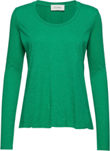 Jacksonville T-shirts & Tops Long-sleeved Grønn American Vintage*Betinget Tilbud