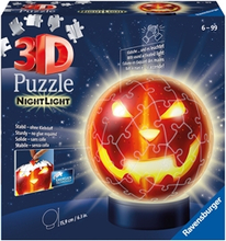 Pussel 3D Puzzle-Ball Pumpkin Night Light 72 Bitar