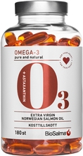 BioSalma Omega-3 Salmon Oil 1000mg 180 kapslar