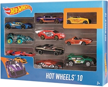 Hot Wheels Cars Giftpack 10 st/paket