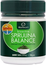 Lifestream Spirulina tabl 200 tabletter