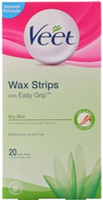 Veet Ready To Use Wax Strips - Dry Skin 20 st