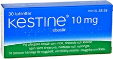 Kestine tablett 10 mg 30 tabletter (Läkemedel) 30 tabletter