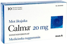 Calma tuggummi (Läkemedel) 10 st/paket