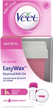 Veet Easy Wax - Legs/Arms Electrical RollOn Refill 1 set