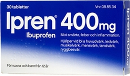Ipren 400mg (Läkemedel) 30 tabletter