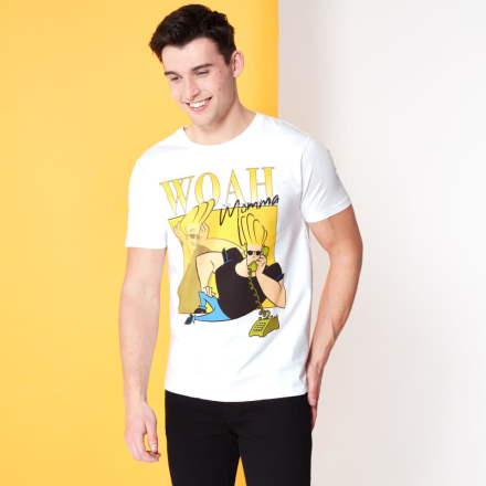 Cartoon Network Spin-Off Johnny Bravo 90's Photoshoot T-Shirt - Weiß - XL