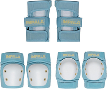 Skyddsset Impala Adult Protective Pack Sky Blue/Yellow