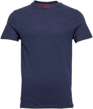 Vintage Logo Emb Tee T-shirts Short-sleeved Marineblå Superdry*Betinget Tilbud