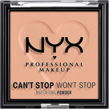 NYX Professional Makeup Can’t Stop Won’t Stop Mattifying Powder Brightening Peach - 6 g