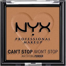 NYX Professional Makeup Can’t Stop Won’t Stop Mattifying Powder Mocha - 6 g