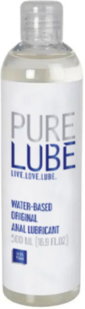 Pure Lube Water-Based Anal Lubricant 500 ml Anal glidemiddel