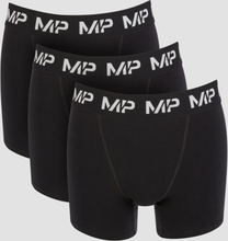 MP Men's Boxers - Black (3 Pack) - L