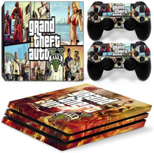 PS4 Pro skin. Grand Theft Auto 5. Babes & Banditter.
