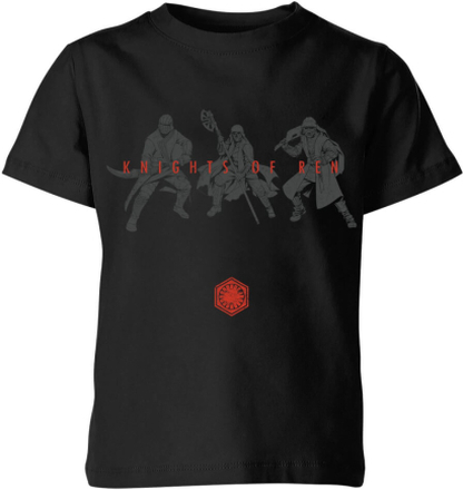 The Rise of Skywalker Knights Of Ren Kids' T-Shirt - Black - 11-12 Years - Black