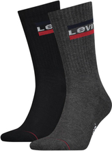 Levi's Regular Cut Sprtwr Logo Mid Grey/Black 2-Pack -35/38
