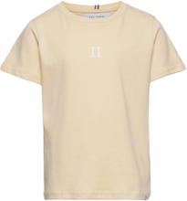 Mini Encore T-Shirt Kids T-shirts Short-sleeved Beige Les Deux*Betinget Tilbud