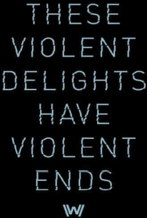 Westworld Violent Delights Men's T-Shirt - Black - 3XL