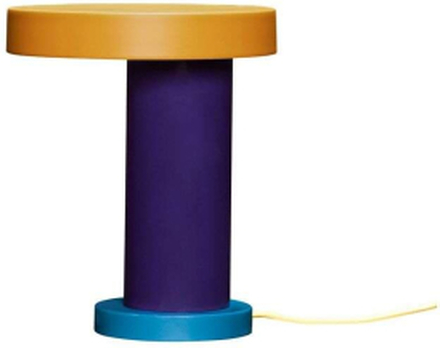 Hübsch - Magic Tischleuchte Purple/Petrol/Orange/Yellow