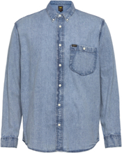 Riveted Shirt Tops Shirts Casual Blue Lee Jeans