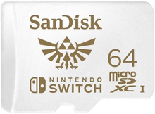 Sandisk Nintendo Switch 64gb Microsdxc Uhs-i Memory Card