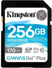 Kingston Canvas Go! Plus 256gb Sdxc Uhs-i Memory Card