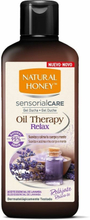 Shower gel Natural Honey Oil Therapy Relax Lavendel Vigtig olie (650 ml)