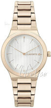 Lacoste 2001180 Chelsea Silverfärgad/Roséguldstonat stål Ø34 mm