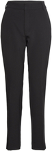 26 The Tailored Straight Pant Bottoms Trousers Slim Fit Trousers Black My Essential Wardrobe