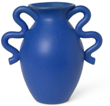 ferm LIVING - Verso Table Vase Bright Blue