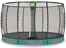 EXIT Allure Premium gulvtrampolin ø366cm - grøn