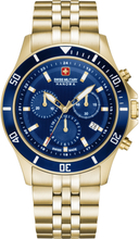 Swiss Military Hanowa 06-5331.02.003 Horloge chronograaf blauwe wijzerplaat 42 mm