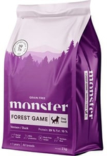 Hundfoder Monster Grainfree Forest Game All Breed 2kg