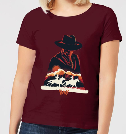 Westworld The Door Women's T-Shirt - Burgundy - M